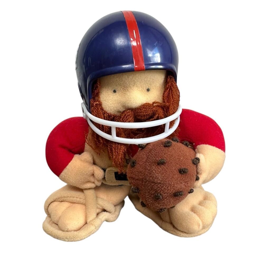 Vintage 1983 New York Giants NFL Huddles Tudor Team Mascot 8” Collectible Plush